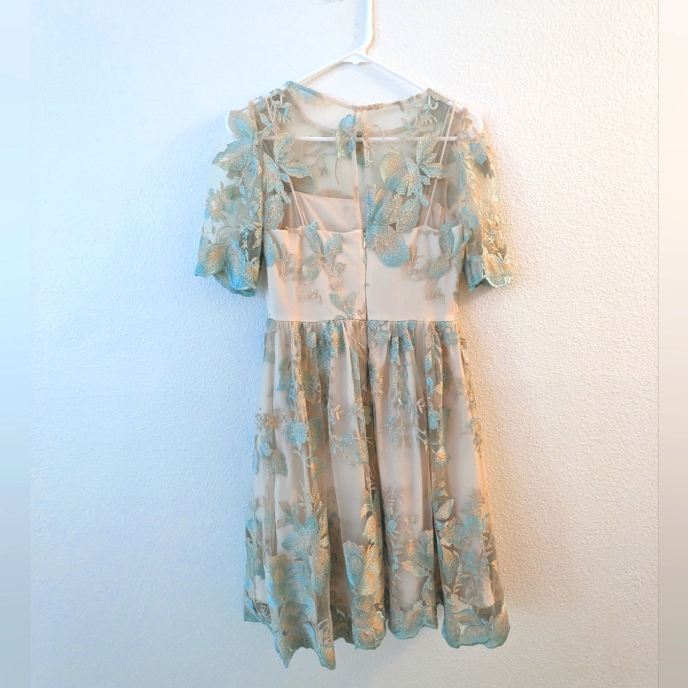 Anthropologie / BHLDN / Adrianna Papell Nadine Dress NWT - Picture 3 of 5